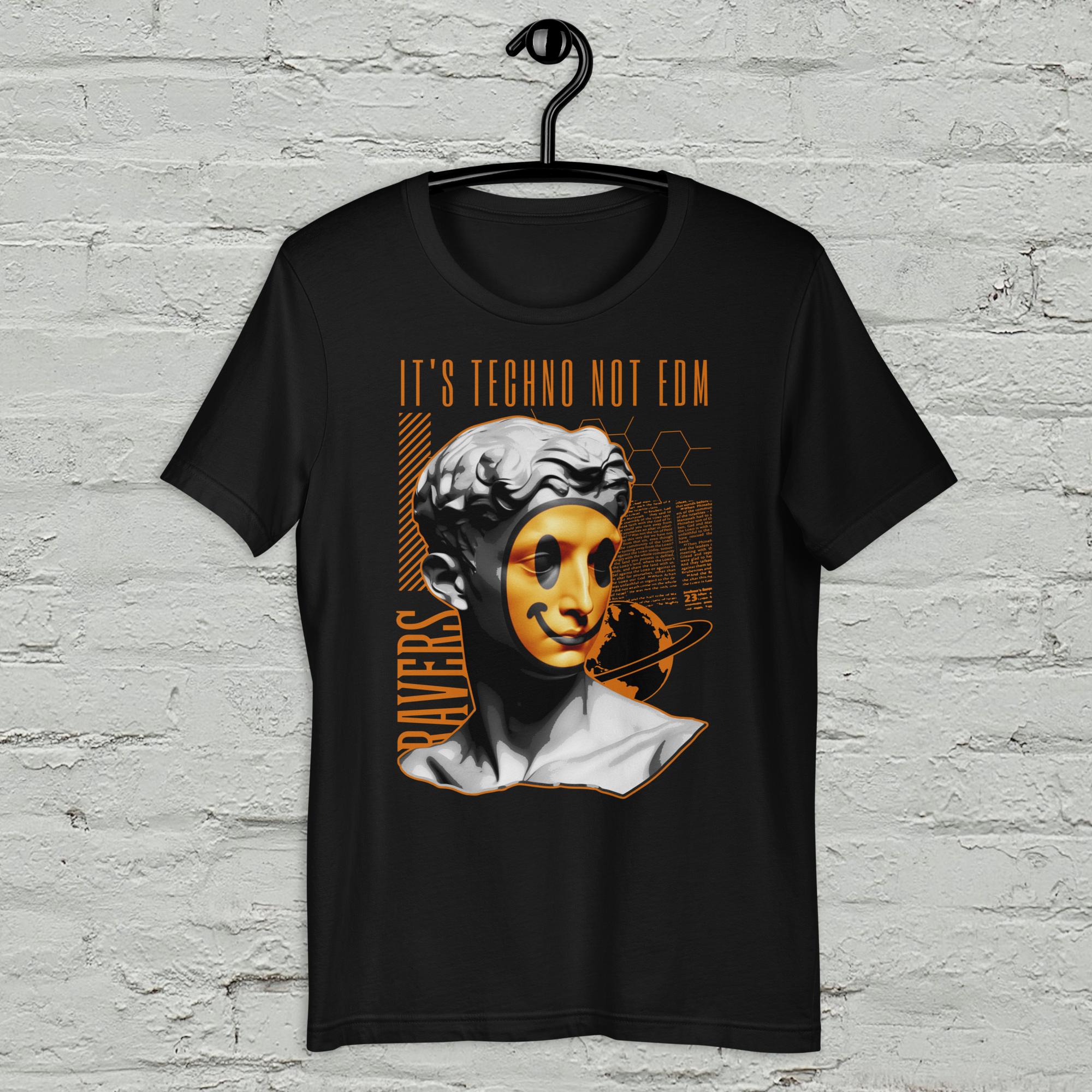 90s SYNEWAVE Tシャツ TECHNO テクノ DAMON WILD Techno T-Shirt – It's Techno Not EDM